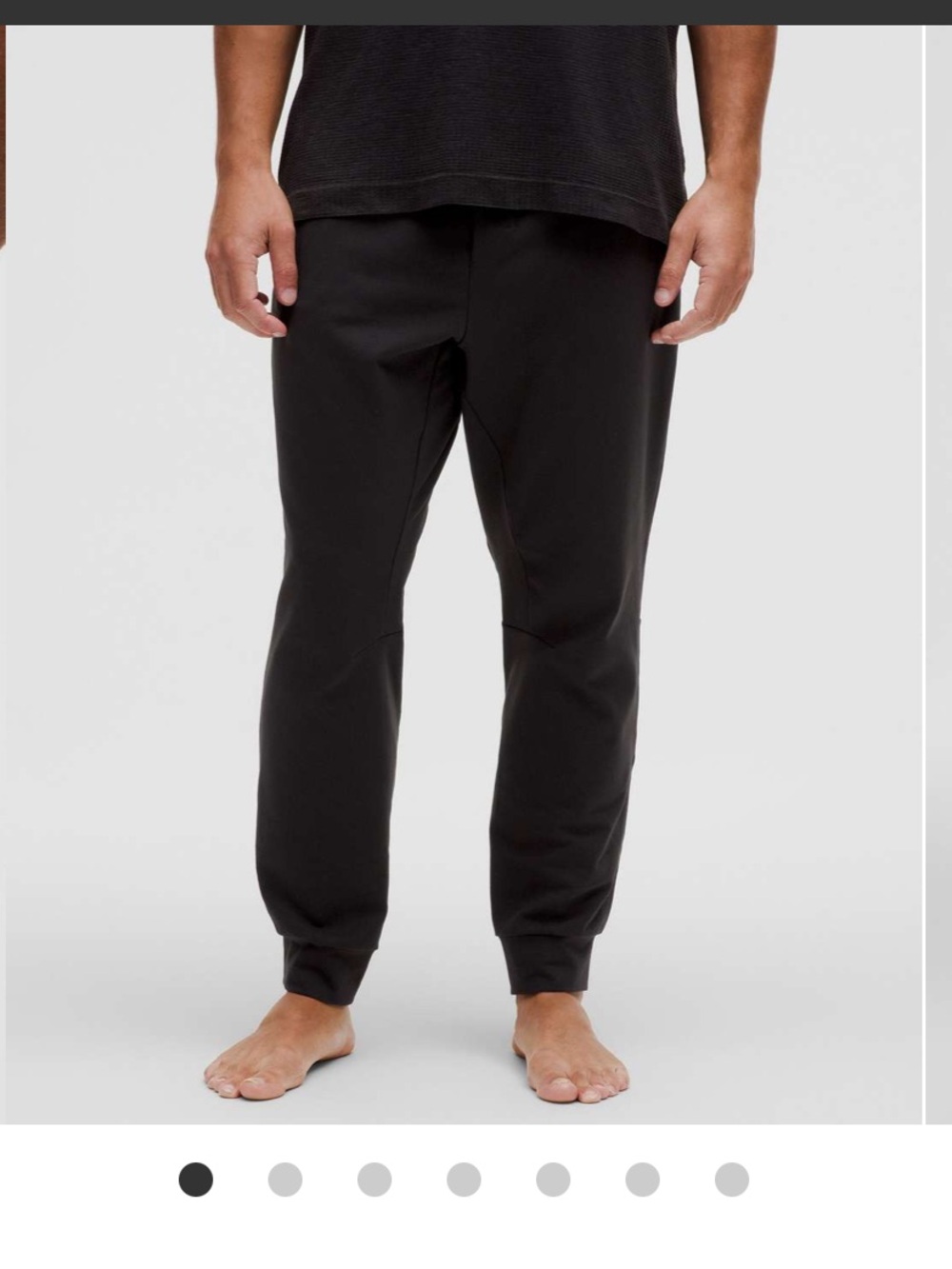 Lululemon men’s intent jogger shorter length